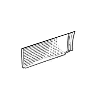 R/H Rear Quarter Panel Front Lower Repair (2 door)