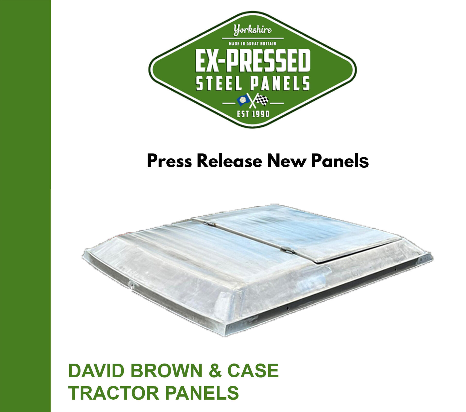 Tractor Panel David Brown Tractor panels press release - Ex-Pressed Steel Panels